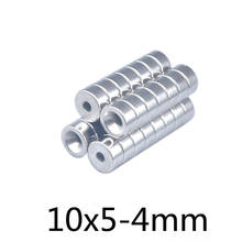 10/20/30pcs 10x5-4 N35 Powerful Magnets 10*5 mm Hole 4mm Permanent Round Countersunk Neodymium Magnetic Magnet 10*5-4 mm 2024 - buy cheap
