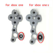 30 шт. Беспроводная проводящая пленка для контроллера резина для Xbox one s силиконовая Кнопка Запасные части 2024 - купить недорого