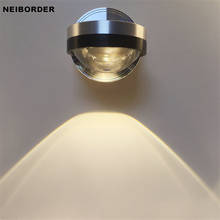 Aluminum 3W LED Crystal Wall lamp Ceiling TV Background Wall Hallway Stair Corridor Front Mirror Light Indoor Lighting Fixture 2024 - buy cheap