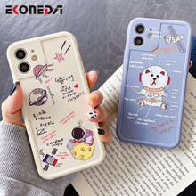 EKONEDA Protective Phone Case For iPhone 11 12 Pro XS Max 8 7 6S Plus XR X Case Silicone Astronaut Space Soft TPU Back Cover 2024 - buy cheap