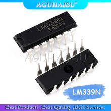 10PCS LM339N DIP14 LM339 DIP 339N DIP-14 Quad Single Supply Comparators new and original IC 2024 - buy cheap