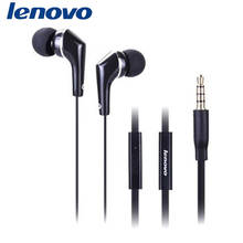 Original Lenovo 3.5mm In Ear Earphone With Mic Wire Control For Lenovo Z5 Z6 VIBE P2 P1 K3 K5 K520 K10 Note ZUK Z2 Pro Redmi 4X 2024 - buy cheap