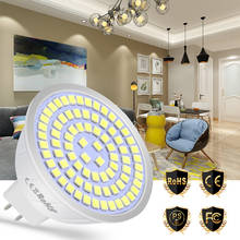 Светодиодная лампа GU10 E27 3 Вт 5 Вт 7 Вт MR16 220 В, домашние энергосберегающие лампы для спальни, гостиной, ванной комнаты, ампула 2024 - купить недорого