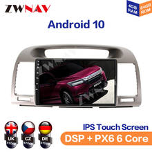 ZWNAV Android 10 For TOYOTA CAMRY 2002 2003 2004 2005 2006 Car Radio Navigation GPS Multimedia Video Player Stereo DVD Headunit 2024 - buy cheap