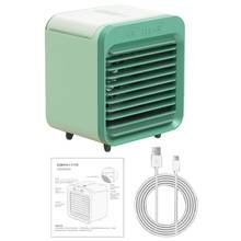 Ventilador de aire acondicionado portátil, Enfriador de aire evaporativo pequeño, humidificador, purificador 2024 - compra barato