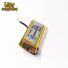 JST-Batería de polímero de litio de 2 pines, 1,25mm, 402035, 3,7 V, 300mAh, li-po, batería de mano recargable, GPS, Mp3, GPS, bluetooth 2024 - compra barato