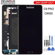 New 6" TFT LCD Display for SAMSUNG Galaxy C9 Pro LCD C9000 C9 LCD Touch Screen Digitizer Replacement Parts with Frame 2024 - buy cheap