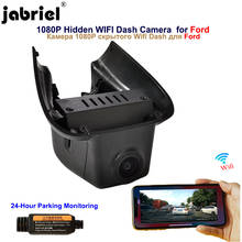 Jabriel-Cámara de salpicadero oculta para coche, dispositivo dvr con Wifi 1080P, para Ford Focus 2019 2020 mk1 mk2 mk3 S-MAX Escape Edge fiesta ESCORT EcoSport Taurus 2024 - compra barato