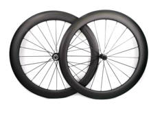 NEW Style! 700C 60mm depth road bike carbon wheels 25mm width Tubular/clincher bicycle carbon fiber wheelset 3k matte finish 2024 - buy cheap