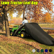 Foldable Lawn Tractor Riding Mower Leaf Storage Bag Garbage Cleaning Bag Leaf Cleaning Garden Storage Pouch 2024 - buy cheap