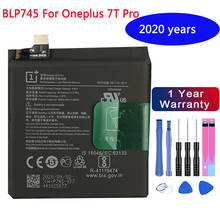 Batería de repuesto Original BLP745 para teléfono Oneplus 7 T Pro 7 T Pro, alta capacidad, herramientas gratuitas, 4000mAh 2024 - compra barato