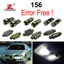 Lámpara de espejo LED Canbus para Alfa Romeo 156 ( 1998 a 2005), kit de bombillas de luz de lectura de cúpula Interior, 11 Uds., 100% 2024 - compra barato