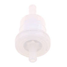 10 X White Petrol Inline Fuel Filter Motorbike Part Fit 6mm Fuel Pipes 2024 - buy cheap