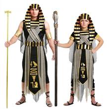 Purim roupas de adultos e crianças, traje dourado do egita para purim, vestido de fantasia, king e egípcio, príncipe 2024 - compre barato