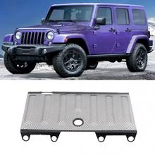 bumper grille Front Insert Grille Mesh Guard Fit for Jeep Wrangler JK & Unlimited 2 and 4 Doors 2016+ car-styling 2024 - buy cheap
