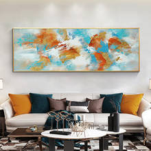 Abstract Colorful Landscape Oil Painting 100% Hand Painted On Canvas Wall Art Picture Acrylic Painting For Living Room Decor 2024 - buy cheap