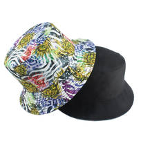 Unisex Bucket Hat Women Men Summer Hat Cartoon Print Sunscreen Sun Hats Panama Caps Fisherman Hat Outdoor Sunshade Cap 2024 - buy cheap