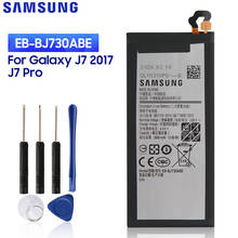 SAMSUNG оригинальный сменный аккумулятор EB-BJ730ABE для Samsung Galaxy J7 Pro J72017 J730F J730G J730DS J730FM J730GM J730K 3600 мА-ч 2024 - купить недорого