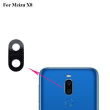 2PCS High quality For Meizu X8 X 8 Back Rear Camera Glass Lens Repairment Repair parts test good for meizu X8 2024 - buy cheap