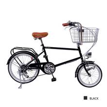 Vintage Lady Bike Front 16 And Rear 20 Inch Big Small Wheel Pet Retro Commuter Shift Bicycle Inlcude Basket Light 2024 - buy cheap