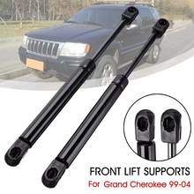 2Pcs Car Front Engine Hood Lift Supports Rod Gas Springs Shocks Strut Bars Rod for Jeep Grand Cherokee WJ WG 55136764AA 2024 - buy cheap