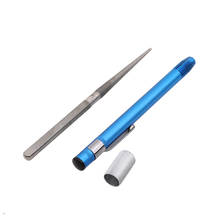 1pc New Arrive Multi Purpose Pen Shape Knife Sharpener Diamond Plated Carbon Steel Fishhook Sharpener Grindstone Outdoor Tools 2024 - buy cheap