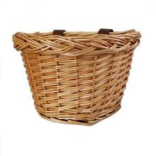 Bicycle Basket Bike Front Rattan Basket Large Capacity Waterproof Sturdy Simple Food Basket For Cycling Bike Accessories 2024 - buy cheap