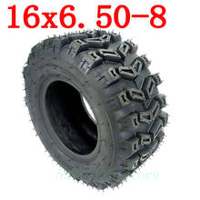 High Quality 16 Inch Tire Vacuum Tire Tubeless 16x6.50-8 Inch For Snow Sweeper Wheeled Trailer Atv Beach Car Motorcycle 2024 - buy cheap