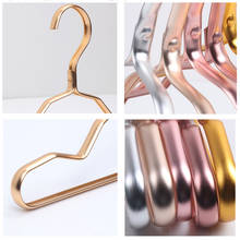 5 Pcs Luxury Anti-Slip Hangers Drying Racks Thicker Seamless Clothes Hanger Aluminum Alloy Windproof Clothing Rack Coat Hanger 2024 - buy cheap