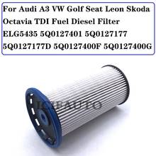 For Audi A3 VW Golf Seat Leon Skoda Octavia TDI Fuel Diesel Filter ELG5435 5Q0127177 5Q0127177D 5Q0127401 5Q0127400F 5Q0127400G 2024 - buy cheap