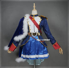 Vestido de fantasia para cosplay, anime revisstar light, kagura hikari, uniforme de combate, dia das bruxas, festas, roupa de personalização 2024 - compre barato