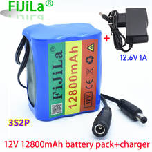 3s2p 12v 12000mah bateria 18650 li-ion 12 ah baterias recarregáveis com bms bateria de lítio embala placa de proteção + carregador 2024 - compre barato