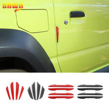 BAWA Rubber Stickers for Jeep Wrangler JL JK TJ JT Car Anti-collision Strip Cover for Suzuki Jimny  Exterior Accessories 2024 - buy cheap