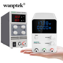 Wanttek-minifuente de alimentación de laboratorio, Control de fuente de alimentación regulada Digital, 60V, 5A, 30V, 10A, 220 v 2024 - compra barato