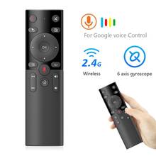 H17 17 17 teclas 2.4g rf mouse de ar sem fio giroscópio microfone infravermelho ir aprender a voz controle remoto para lg smart android caixa de tv 2024 - compre barato