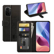 Funda de cuero PU con tapa de protección completa para Xiaomi POCO F3 5G X3 Pro POCOF3 3F Pocophone X3 NFC, funda antideslizante para teléfono 2024 - compra barato