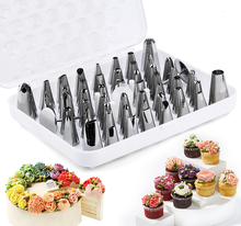 52pcs/set Cake Decorating Tips Set with Storage Box Piping Nozzles Pastry Nozzles Baking Accessories Cake Decoration Tools 2024 - buy cheap