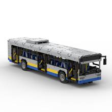 Bloques de construcción móviles de alta tecnología RC Power para niños, juguete educativo de ciudad, autobús, modelo de MOC-59883, regalo, 2020 2024 - compra barato