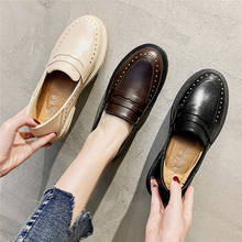 Jk/японская обувь; обувь на среднем каблуке; женская обувь из искусственной кожи на резиновой платформе; обувь в студенческом стиле; Бесплатная доставка 2024 - купить недорого