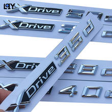 Pegatina con logotipo de XDrive para coche, insignia de emblema de tronco trasero lateral para BMW M 18d 20d 28d 30d 35d 40d 48d 50d 2024 - compra barato