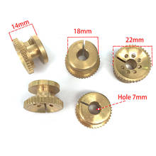 WEDM Brass Water Nozzle Stopper OD22*18*Height 14mm for CNC Wire Cut Machine 2024 - buy cheap