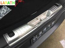 For Jeep Cherokee 2014 2015 2016 2017 car styling inside Rear Bumper trim Stainless Steel Scuff Sill trunk plate pedal 1pcs 2024 - buy cheap
