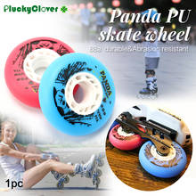 Rodas de patins roller inline, rodas em linha com almofada de panda, 72mm, 76mm, 80mm, 88a, fsk, slalom, patins, downhill, sk8wheel, 1 peça 2024 - compre barato