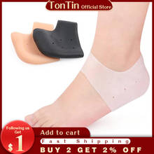 New arriver feet care socks 1pair New Silicone Moisturizing Gel Heel Socks Cracked Foot Skin Care Protectors anti cracking 2024 - buy cheap