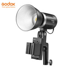 Godox-Luz LED ML60 60W, modo silencioso, ajuste de brillo portátil, soporte de ion de litio con fuente de alimentación de CA, luz LED para exteriores 2024 - compra barato