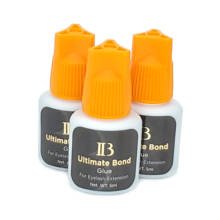 3pieces IB Ultimate bond Glue Eyelash Extensions holding time 5~6 weeks drying time 4~6 seconds 5ml  Adhesive glue Free Shipping 2024 - buy cheap