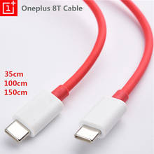 Cable de carga rápida Oneplus Nord 8T, Cable de urdimbre tipo c a tipo c, 6,5a, PD, para Oneplus 1 + 8t 8 7T Pro Nord N10 N100, 65W 2024 - compra barato