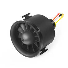 Freewing 70mm 12 blades EDF with 6s 2957 2210KV inner Brushless Motor For RC Airplane RC Model 2024 - buy cheap