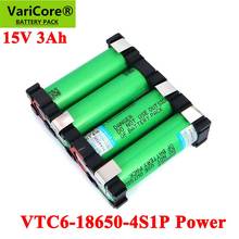 Varore-bateria de solda 18650 vtc6 4s1p, 14.4/14.8v, 3000mah, 20 amps, 15v, 16.8v, para chave de fenda 2024 - compre barato