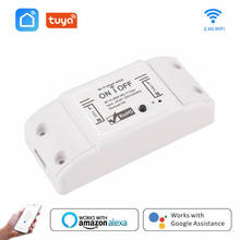 Hot Sale WiFi Smart Light Switch Universal Breaker Timer Smart Life APP Wireless Remote Control Works With Alexa Google Home 2024 - buy cheap